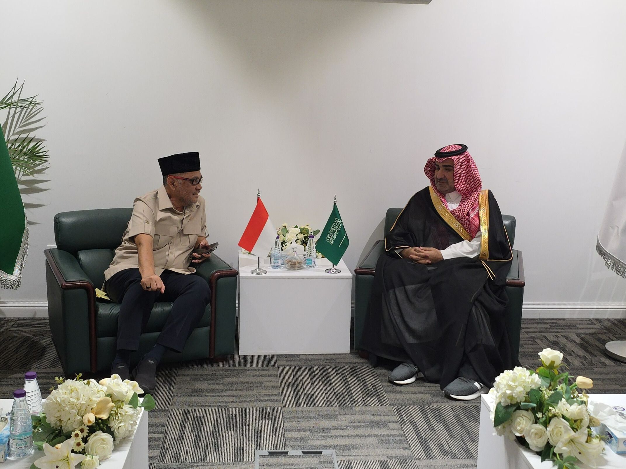 Wakil Menteri Haji dan Umrah KSA bertemu Kepala BP Hari RI